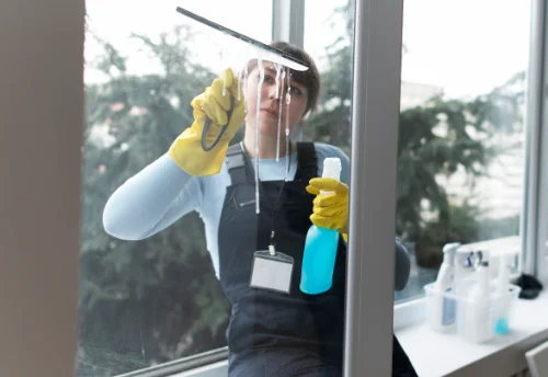 Nettoyage de vitres intérieures et extérieures à Yvré-le-Pôlin